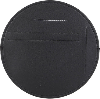 MM6 MAISON MARGIELA Black Leather Cardholder