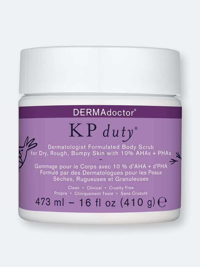 Dermadoctor KP Duty Dermatologist Formulated Body Scrub Exfoliant for
