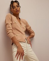 Thumbnail for your product : L'Agence Calypso Fitted Cardigan
