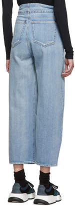 MM6 MAISON MARGIELA Blue High-Rise Jeans