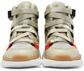 Thumbnail for your product : Chloé Green Sonnie High-Top Sneakers