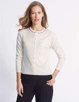 Thumbnail for your product : Marks and Spencer Embellished Long Sleeve Cardigan
