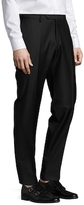 Thumbnail for your product : Lubiam Marco Solid Flat Front Trousers