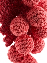 Thumbnail for your product : Rosie Assoulin Crochet Grape Earring - Pink