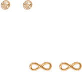 Thumbnail for your product : Forever 21 Infinity Stud Set