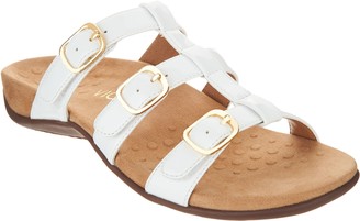 vionic white sandals