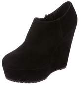 Thumbnail for your product : Gianvito Rossi Suede Wedge Boots