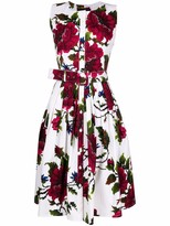 Thumbnail for your product : Samantha Sung Audrey floral-print dress