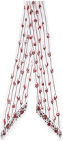 Thumbnail for your product : Rockins Skull Stripe skinny scarf
