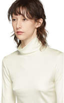Thumbnail for your product : MM6 MAISON MARGIELA Off-White Jersey Turtleneck