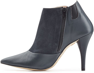 Repetto Leather and Suede Ankle Boots