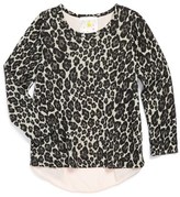 Thumbnail for your product : Jenna & Jessie Leopard Print Tunic (Toddler Girls, Little Girls & Big Girls)