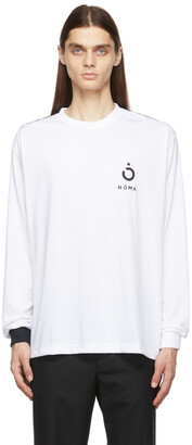 Noma t.d. White Logo Long Sleeve T-Shirt