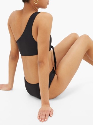 Adriana Degreas Asymmetric Mid-rise Bikini - Black