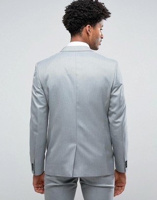 Farah Smart Skinny Wedding Suit Jacket in Mint-Green
