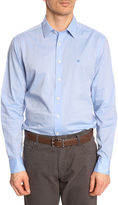 Thumbnail for your product : Hackett Wash Fine Poplin Logo Blue Shirt