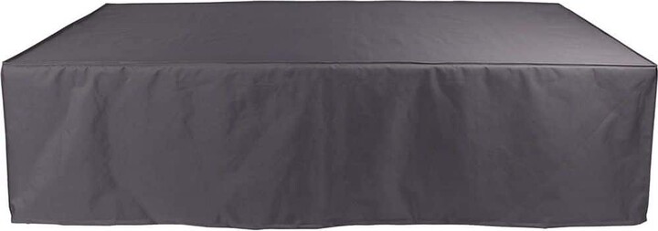 OVCRNIBI Outdoor Garden Patio Furniture Cover, Dustproof And Waterproof 500D Oxford Cloth, 98 in. L x 98 in. W x 28 in. H, Grey