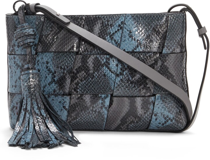 Vince Camuto Josy Woven Leather Crossbody Bag ShopStyle Clutches