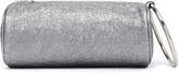 Thumbnail for your product : Kara Duffel Metallic Cracked-leather Clutch