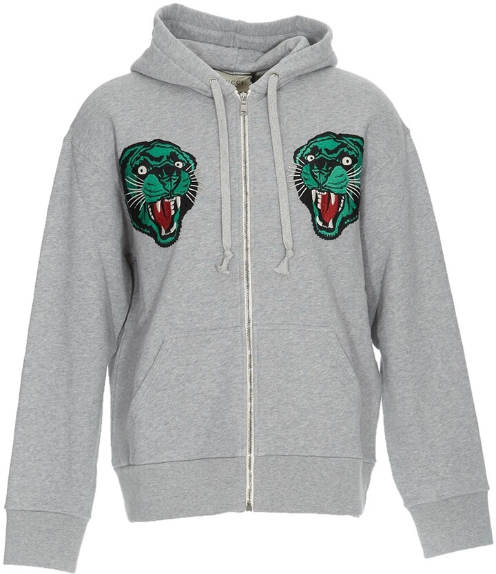 Gucci Hooded Tiger Sweater - ShopStyle Sweatshirts & Hoodies