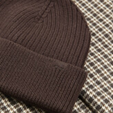 Thumbnail for your product : River Island Mens Brown Beanie And Houndstooth Scarf Gift Set
