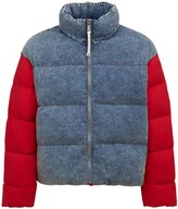 Thumbnail for your product : ALPHASTYLE Lewis denim down jacket