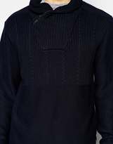 Thumbnail for your product : G Star G-Star Knit Jumper Vekorum Shawl Zip Detail
