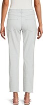 Thumbnail for your product : Articles of Society Rene Mid Rise Striped Cropped Jeans