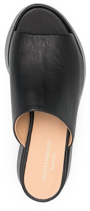 Paloma Barceló Chunky Slip-On Leather Sandals