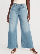 Thumbnail for your product : Old Navy Extra High-Waisted A-Line Wide-Leg Jeans for Women