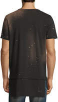 Thumbnail for your product : PRPS Embroidered Cherub Elongated T-Shirt, Black
