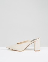 Thumbnail for your product : Miss Selfridge Pointed Heeled Mule