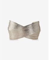Thumbnail for your product : Express dusted sparkle cross cuff bracelet