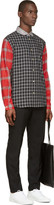 Thumbnail for your product : Marc by Marc Jacobs Black Multi Plaid Shirt