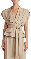 Thumbnail for your product : Alexandre Vauthier Sleeveless Short Trench Jacket