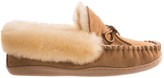 Thumbnail for your product : Clarks Double-Faced Shearling Moc Slippers (For Women)