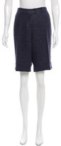 Thumbnail for your product : Etro High-Rise Linen Shorts