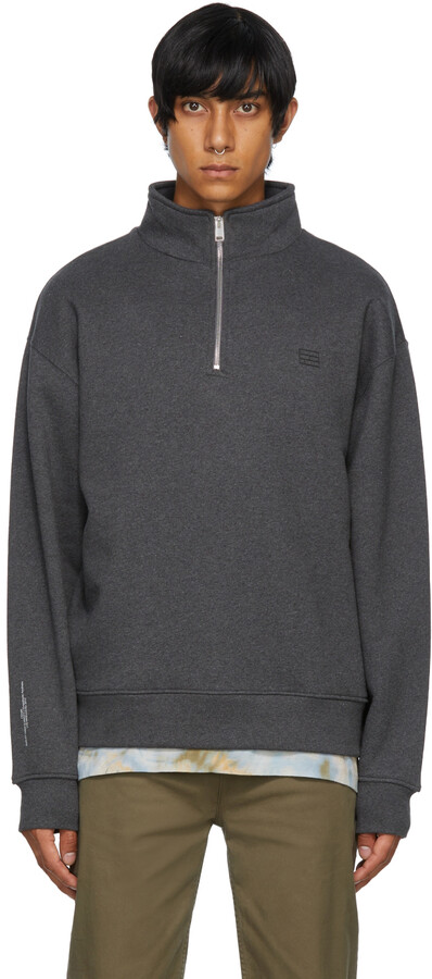 mens fleece pullover with pockets
