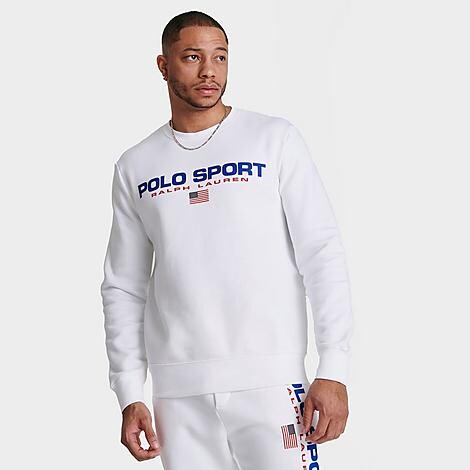 Polo Ralph Lauren Men's Sport Fleece Crewneck Sweatshirt - ShopStyle