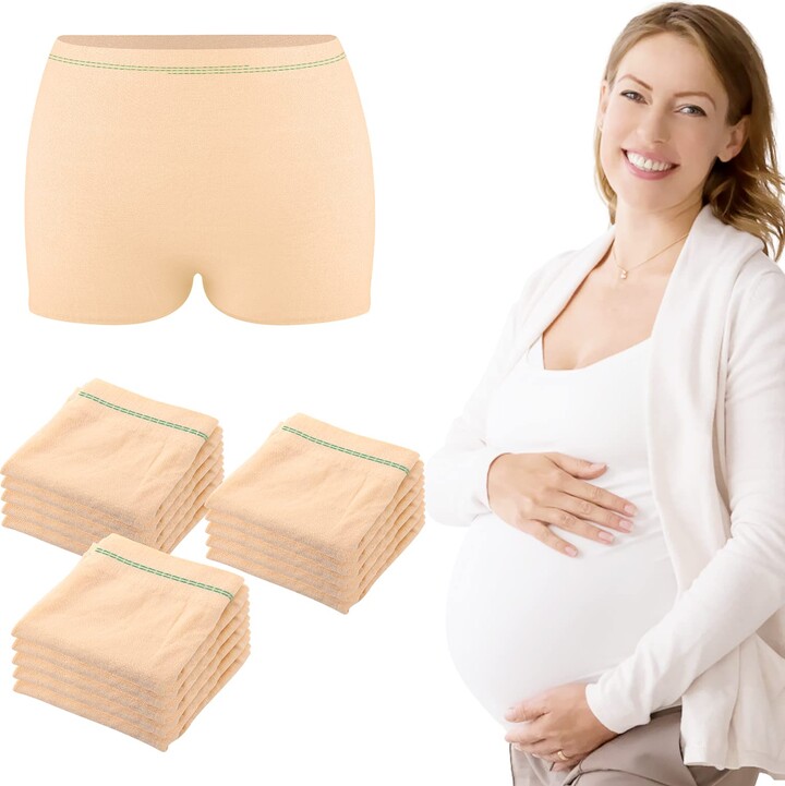 PADRAM 15 Count Disposable Mesh Underwear Postpartum Hospital Mesh Panties  for C-Section High Waist Mesh Postpartum Underwear - ShopStyle Knickers