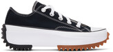 Thumbnail for your product : Converse Black Run Star Hike Low Sneakers