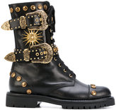Thumbnail for your product : Fausto Puglisi studded boots