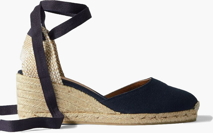 Castaner Carina 60 canvas wedge espadrilles