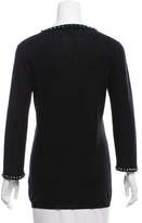 Thumbnail for your product : Burberry Embellished Wool Sweater