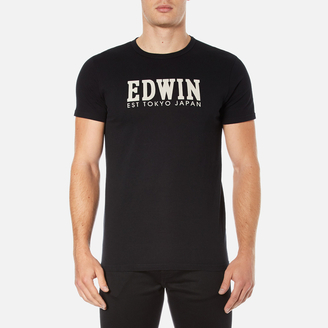 Edwin Men's Logo Type 2 TShirt - Black