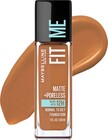 Maybelline Fit Me Matte + Poreless Liquid Foundation Makeup, Warm Coconut Maybelline Fit Me Matte + Poreless Liquid Foundation Makeup, Warm Coconut