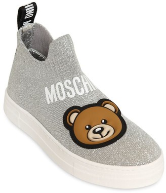 Moschino Knit Sock Sneakers