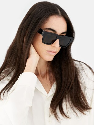 RetroSuperFuture Mega Black Acetate Sunglasses