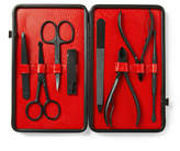 Thumbnail for your product : Czech & Speake Leather-bound Manicure Set - Red