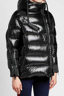 Moncler Quilted Down Jacket with Hood